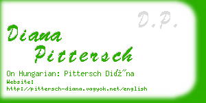 diana pittersch business card